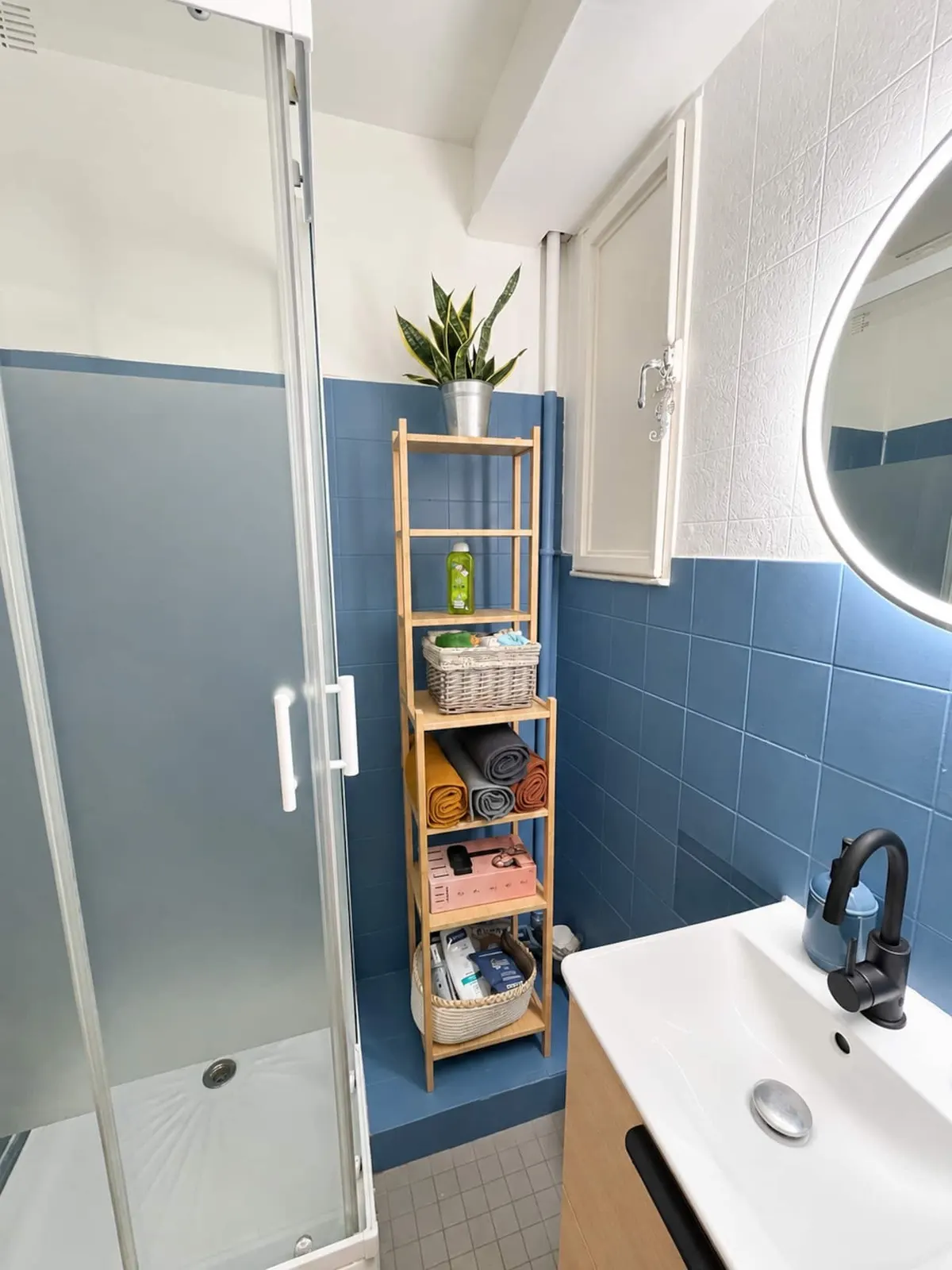 La salle de bain, douche
