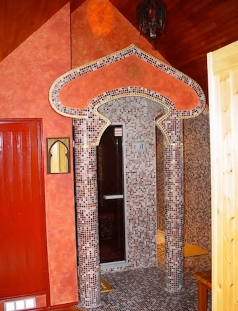 Le hammam en mosaïque