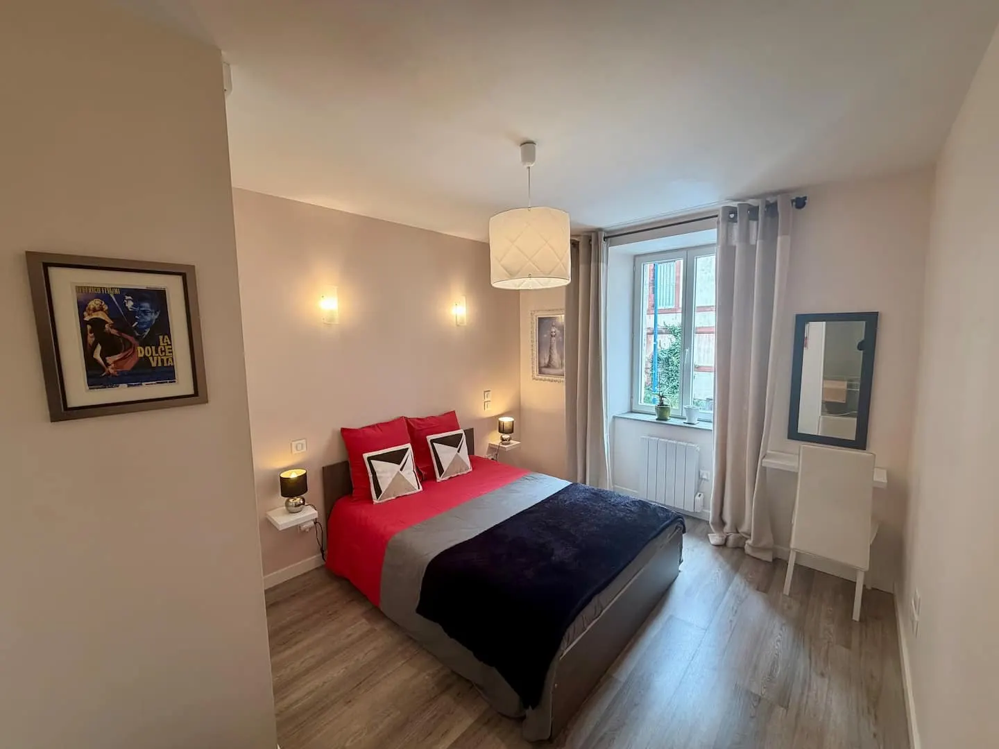 Chambre 1, lit double